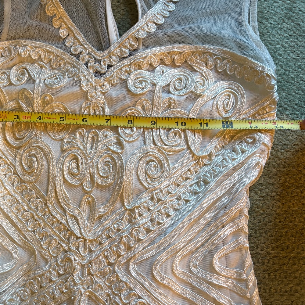 Designer Cache Elegant Sheath Amazing Applique - Picture 16 of 16